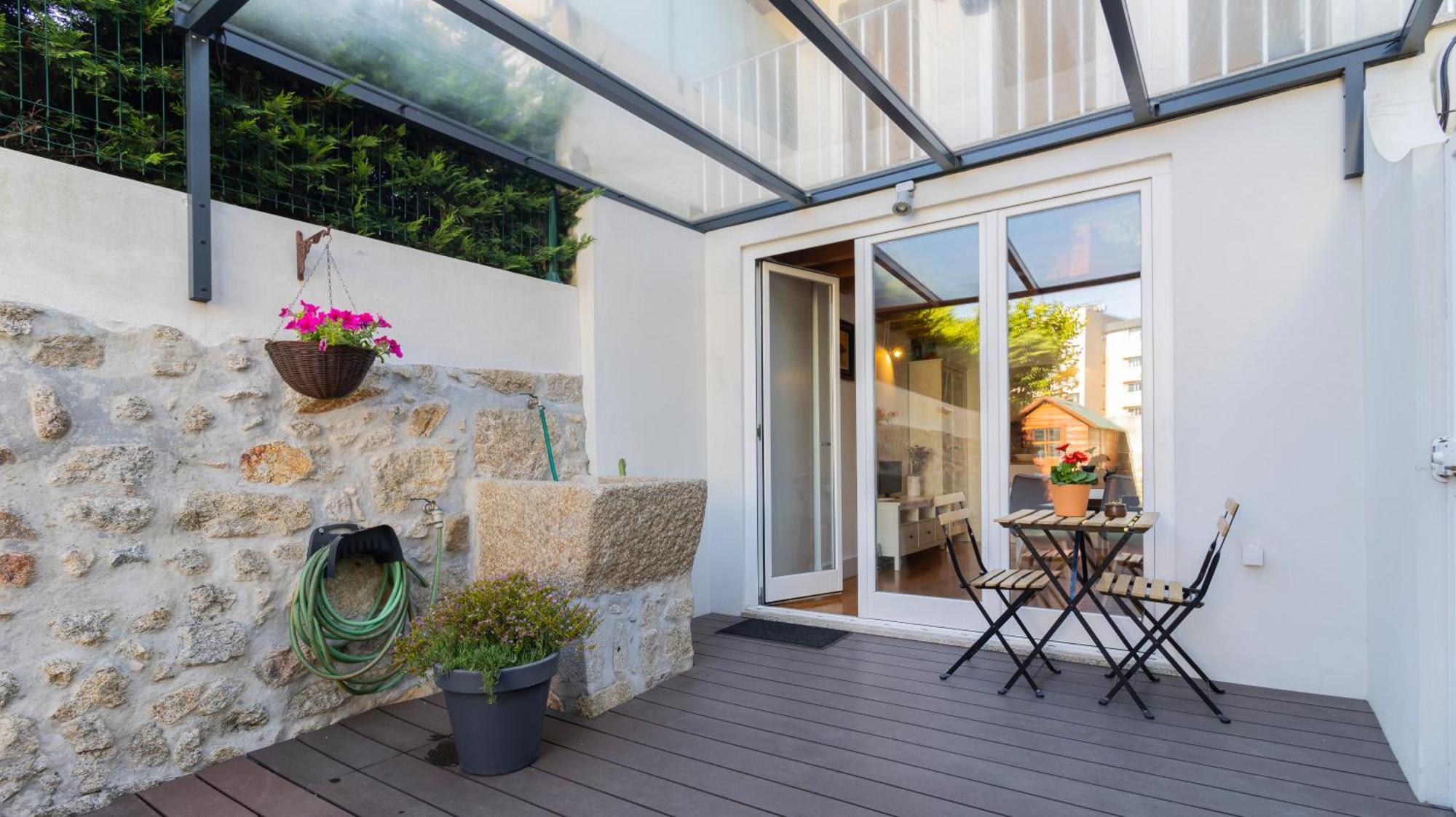 City Center Duplex W Patio By Lovelystay OOporto Esterno foto