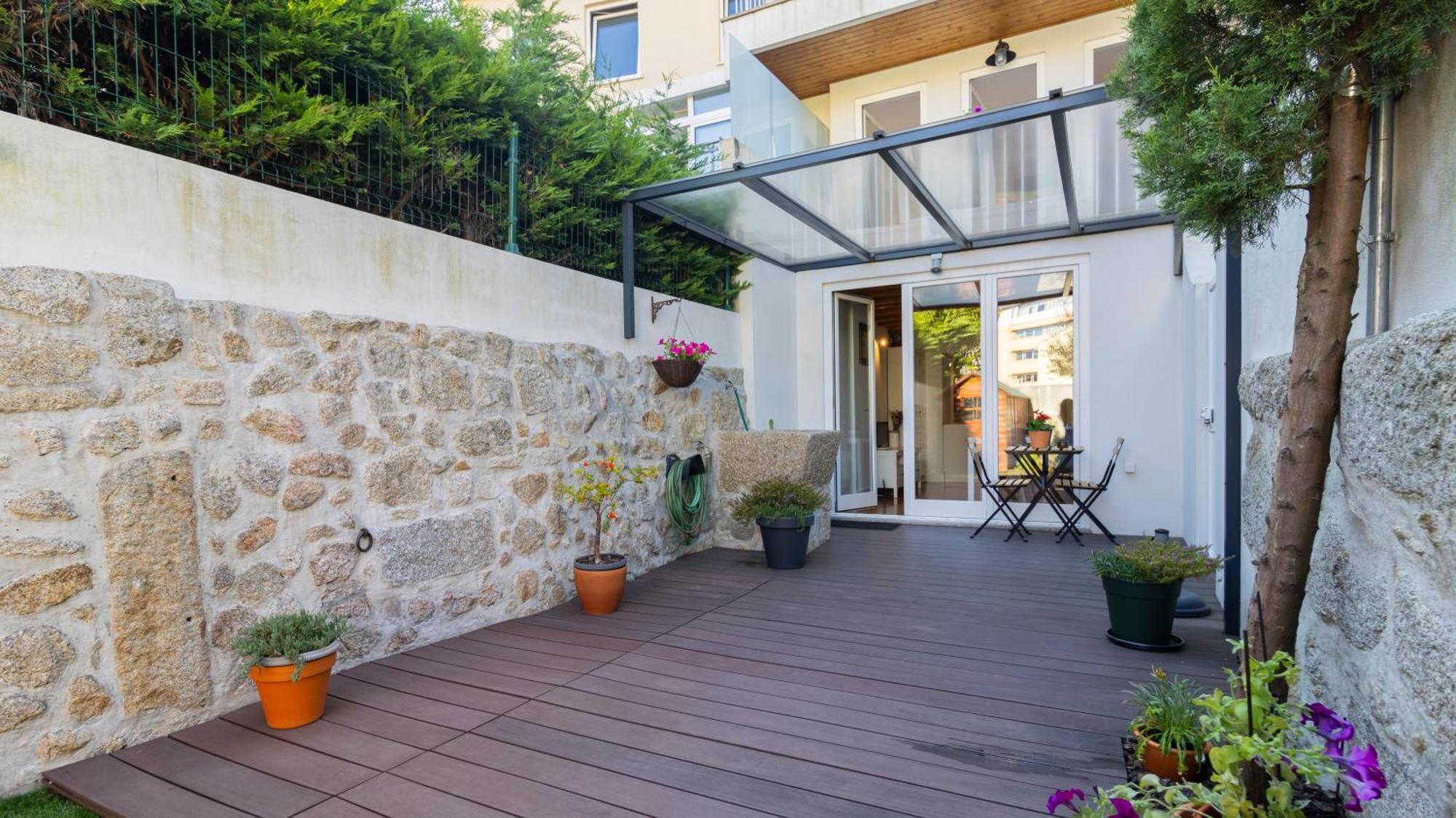 City Center Duplex W Patio By Lovelystay OOporto Esterno foto